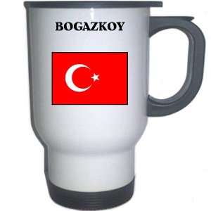  Turkey   BOGAZKOY White Stainless Steel Mug Everything 