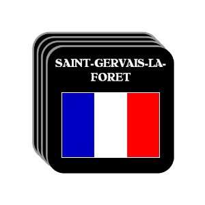  France   SAINT GERVAIS LA FORET Set of 4 Mini Mousepad 