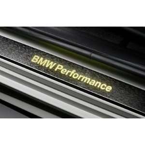   OEM BMW Performance Illuminated door sill plates, E90, E91, E92, E93