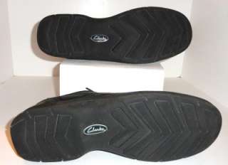 Clarks Portland Mens Black Casual Shoe 31937 Size 15M  