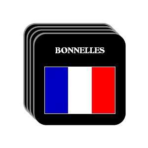  France   BONNELLES Set of 4 Mini Mousepad Coasters 