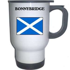  Scotland   BONNYBRIDGE White Stainless Steel Mug 
