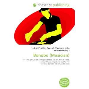  Bonobo (Musician) (9786132677570) Books