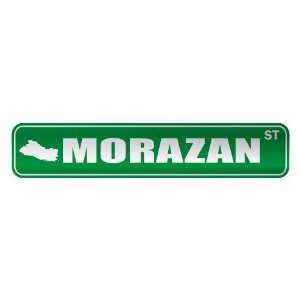   MORAZAN ST  STREET SIGN CITY EL SALVADOR