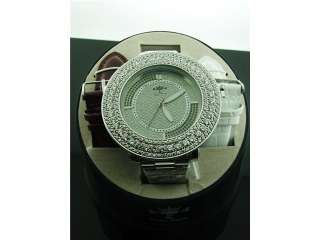 Mens Techno Royale JUMBO 60MM Bezel W/ 12 Diamond Watch  