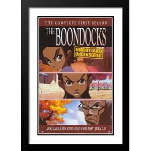  The Boondocks 32x45 Framed and Double Matted TV Poster 