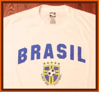MLS Brazil Team Soccer Sportswear T Shirt XL  