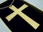 Bishops Pectoral Cross Crucifix Gold Chain Jewelry NR
