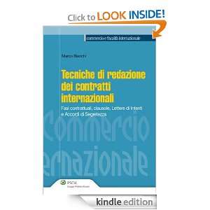 Tecniche di redazione dei contratti internazionali (Italian Edition 