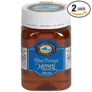 Honeyland Blue Borge Honey, 17.6 Ounce Grocery & Gourmet Food