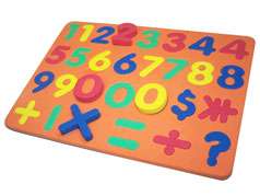 kid toys Shape Fridge Magnets Jigsaw foam puzzle mat  