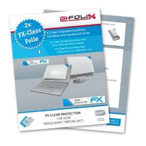  FX Clear Invisible screen protector for Acer TravelMate Timeline 