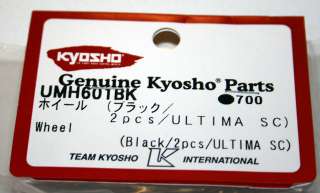 Kyosho Ultima SC Black Wheel Set ~KYOUMH601BK  