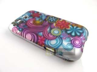 FLOWER SWIRLS Phone Cover Hard Shell Case HTC Freestyle  