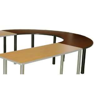  Boss Office Products Crecent Shaped Training Table
