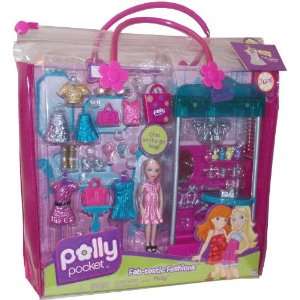  Fab tastic Fashions Boutique Playset   Polly with 3 Dresses, 2 Tops 