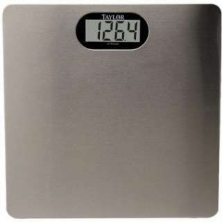 Taylor 7402 Stainless Steel Lithium Digital Bath Scale 77784002056 