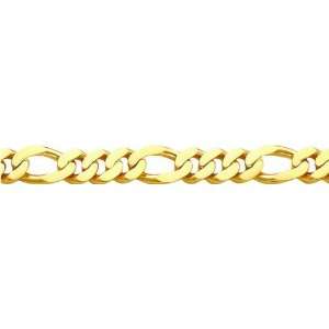  14 karat gold Figaro Chain Bracelet 8.5 Jewelry