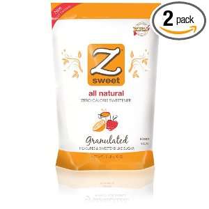 Zsweet All Natural Zero Calorie Sweetener, 1.5 Pound Pouches (Pack of 