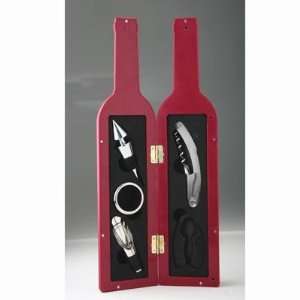  Wine Bottle Accessories Set, Cork Screw, Bottle Cap Opener 