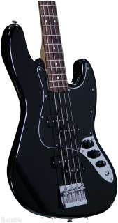 Fender Blacktop Jazz Bass (Blacktop J Bass RW, Black)  