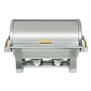  Heavy Duty Gold Accented Roll Top 8 Qt Chafer