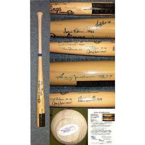   Reggie Jackson Bat   Stargell +7 WS MVP JSA LOA   Autographed MLB Bats