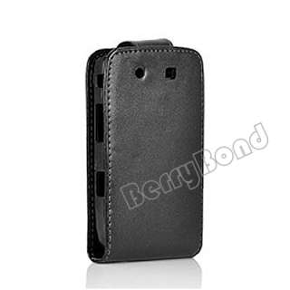 New Leather Flip Case Pouch Cover for Blackberry Torch 9800  