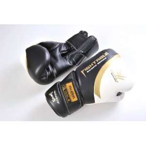   Black & White Boxing/Sparring Gloves (MP611 US)