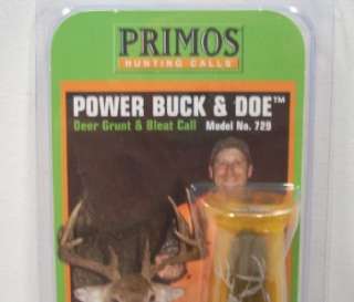 Primos Power Buck Doe Deer Grunt Bleat Call #729  