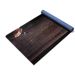 Plank Yoga Mat  Wood Plank 