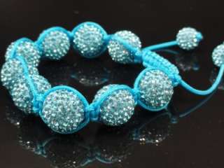 Mens Womens Swarovski Crystal Bracelet 5 Different Colors Available 