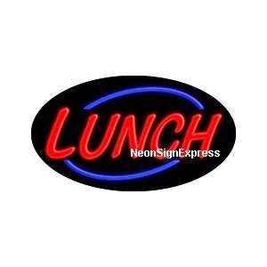 Lunch Flashing Neon Sign 