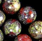 12mm Natural African BloodStone Round Beads 15.5  