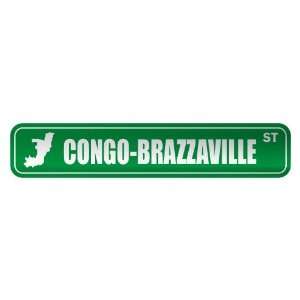   CONGO BRAZZAVILLE ST  STREET SIGN COUNTRY