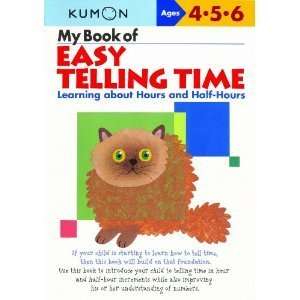  My Book of Easy Telling Time Hours & Half Hours Toys 