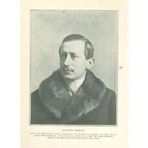  1902 Print Guglielmo Marconi Wireless Telegraphy 