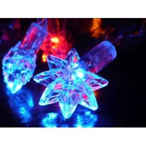   Star LED String Lights; LED Christmas Lights; Party Lights Patio
