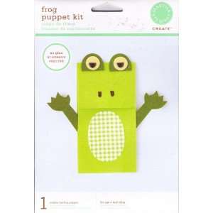  Frog Puppet Kit By Martha Stewart Create Toys & Games