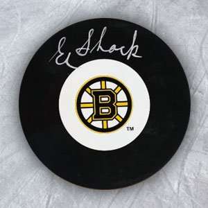  EDDIE SHACK Boston Bruins SIGNED Hockey Puck Sports 