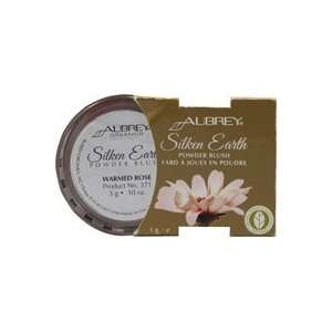  Aubrey Organics   Silken Earth Powder Blush Warmed Rose 