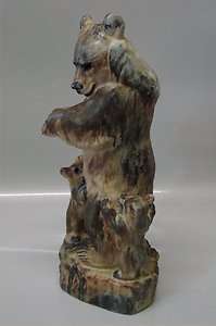 Ingdam Mother Bear Standing with two cups 33 cm Danish Art 
