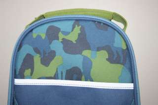 Garnet HIll, DOG Lunch toy bag pack box Camo Kids NWT  