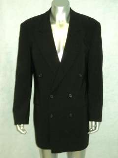 HUGO BOSS Black Celsius Omega Wool Suit Jacket Blazer 44 Tall 44T 