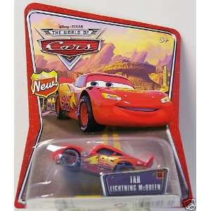  World of Cars Disney Pixar Tar Lightning McQueen #66 with 