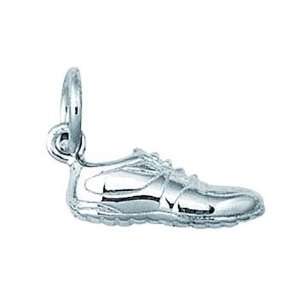  Sterling Silver Sneaker Charm Arts, Crafts & Sewing