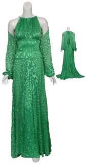 MARC BOUWER Opulent Polka Dot Glam Eve Gown Dress 2 NEW  