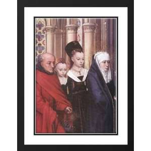  Memling, Hans 19x24 Framed and Double Matted The 