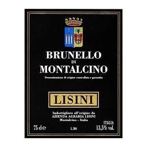  Lisini Brunello Di Montalcino 2006 750ML Grocery 