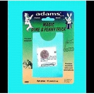    Adams Dime & Penny (A)   Beginner / Money / Magic Toys & Games